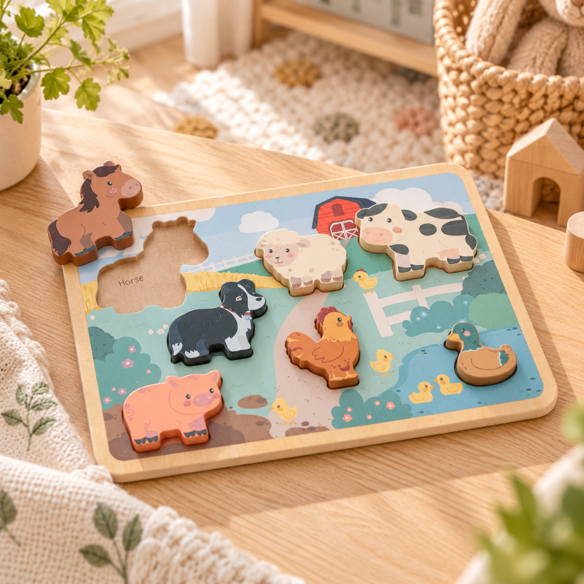 Jumini Chunky Farm Puzzle
