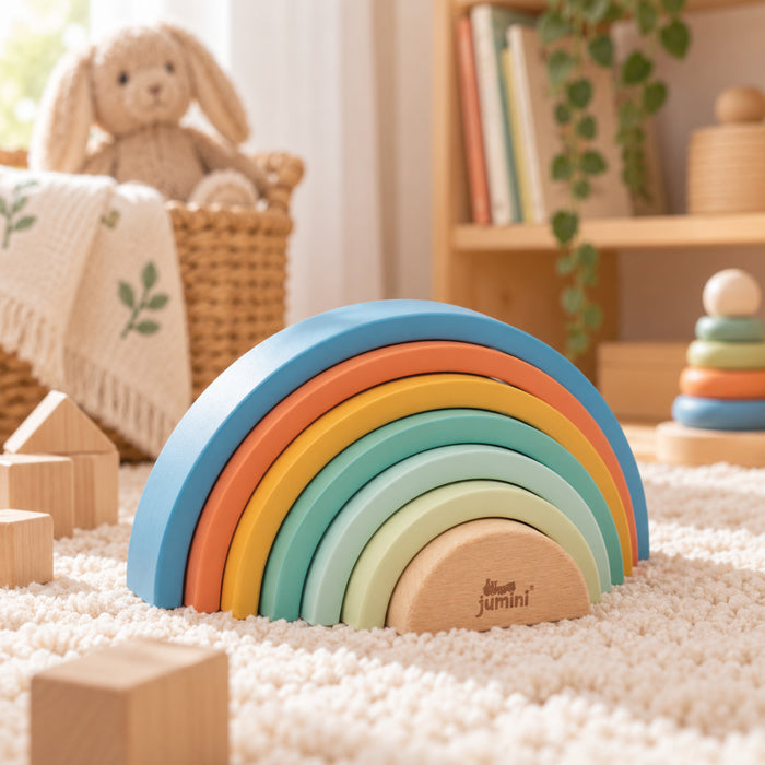 Jumini Retro Stacking Rainbow